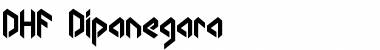 Download DHF Dipanegara Regular Font Title Preview