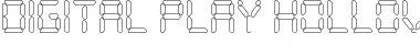 Download Digital Play Hollow St Regular Font Title Preview