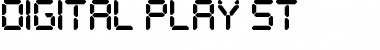 Download Digital Play St Regular Font Title Preview