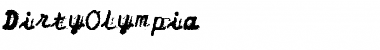 Download DirtyOlympia Regular Font Title Preview