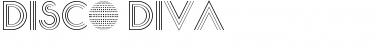 Download Disco Diva Regular Font Title Preview