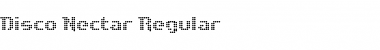 Download Disco Nectar Regular Font Title Preview