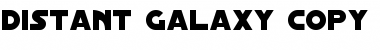 Download Distant Galaxy Regular Font Title Preview