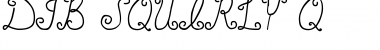 Download DJB SQUIRLY Q Regular Font Title Preview