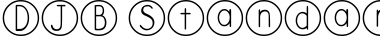 Download DJB Standardized Test Regular Font Title Preview