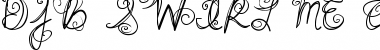 Download DJB SWIRL ME AROUND Regular Font Title Preview
