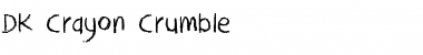 Download DK Crayon Crumble Regular Font Title Preview