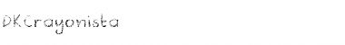 Download DK Crayonista Regular Font Title Preview