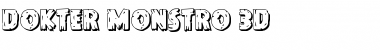 Download Dokter Monstro 3D Regular Font Title Preview