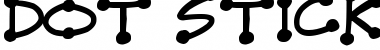 Download Dot Stick Doodles Regular Font Title Preview
