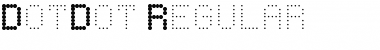 Download DotDot Regular Font Title Preview