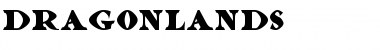 Download Dragonlands Regular Font Title Preview