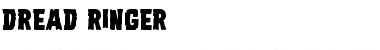 Download Dread Ringer Regular Font Title Preview