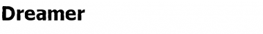 Download Dreamer Regular Font Title Preview