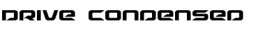 Download Drive Condensed Condensed Font Title Preview