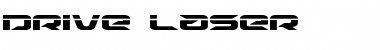 Download Drive Laser Regular Font Title Preview