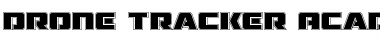 Download Drone Tracker Academy Regular Font Title Preview