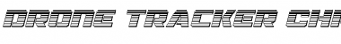 Download Drone Tracker Chrome Italic Italic Font Title Preview