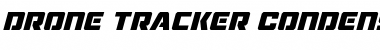 Download Drone Tracker Condensed Italic Condensed Italic Font Title Preview