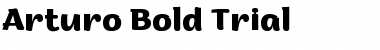 Download Arturo Trial Bold Font Title Preview