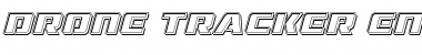 Download Drone Tracker Engraved Italic Italic Font Title Preview