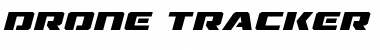 Download Drone Tracker Expanded Italic Expanded Italic Font Title Preview