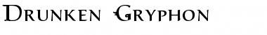 Download Drunken Gryphon Drunken Gryphon Font Title Preview