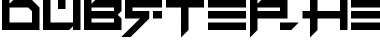 Download Dubstep heroes Regular Font Title Preview