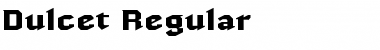 Download Dulcet Regular Font Title Preview
