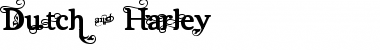 Download Dutch & Harley Regular Font Title Preview