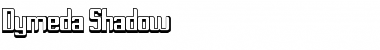 Download Dymeda Shadow Font Title Preview