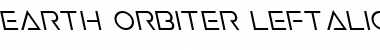 Download Earth Orbiter Leftalic Italic Font