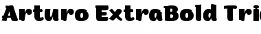 Download Arturo Trial ExtraBold Font Title Preview