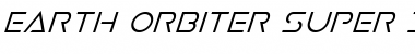 Download Earth Orbiter Super-Italic Italic Font
