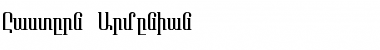 Download Armeast Armenian Font Title Preview