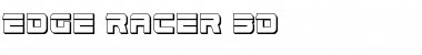 Download Edge Racer 3D Regular Font