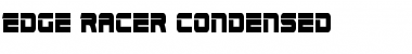 Download Edge Racer Condensed Condensed Font