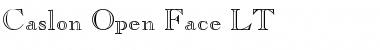 Download CaslonOpenFace LT Regular Font Title Preview