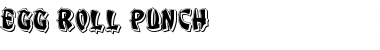 Download Egg Roll Punch Regular Font
