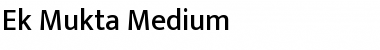 Download Ek Mukta Medium Font Title Preview