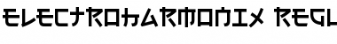 Download Electroharmonix Regular Font Title Preview