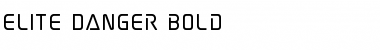 Download Elite Danger Bold Bold Font Title Preview