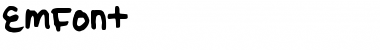 Download EmFont Medium Font Title Preview