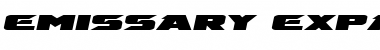 Download Emissary Expanded Italic Expanded Italic Font Title Preview