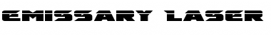 Download Emissary Laser Regular Font Title Preview