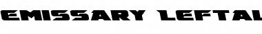 Download Emissary Leftalic Italic Font Title Preview