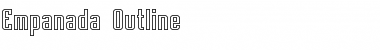 Download Empanada Outline Regular Font Title Preview