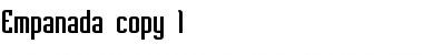 Download Empanada Regular Font Title Preview
