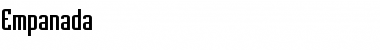 Download Empanada Regular Font Title Preview