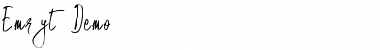 Download Emryt Demo Font Title Preview
